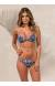 Bikini estampa azul e branco Jane Riviera Blue