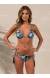 Bikini estampado frufru Sophia Coconut