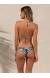 Bikini estampado frufru Sophia Coconut