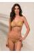 Bikini ripple gold Sophia Dourado
