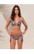 Bikini azul e branco frufru Sophia Riviera Blue