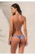 Bikini azul e branco frufru Sophia Riviera Blue