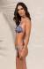 Bikini azul e branco frufru Sophia Riviera Blue