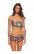 Bikini estampado babado Native Babado