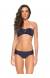 Bikini azul marinho Oceano Ziper