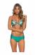 Bikini tqc mix estampa Scales Media Blue