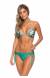 Bikini calcinha escama Shell Scales Blue