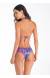 Bikini estampado transparencia Rosa Marinha