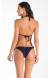 Biqu�ni liso preto texturizado Wunand