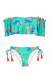 Biquini Babado Estampado Acqua Flora Babado