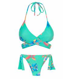 Biquini Transpassado Rolote Acqua Flora Transpassado