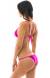 Biquini Rosa Choque Rolote Amaranto Arg Fixo