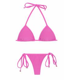 Biquini fio dental rosa pink Bikini Tri Micro