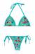 Biqu�ni de lacinho floral e brilho Bloom Radiante Tri