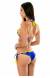 Biquni color block azul amarelo Color Yellow Blue