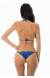 Biqu�ni azul frufru costura fluo Denim Frufru Litoral
