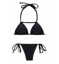Biqu�ni texturizado preto Duna Black Detail