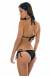 Biqu�ni texturizado preto Duna Black Detail