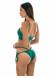 Top cropped texturizado verde Duna Green Cropped Neck