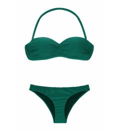 Biqu�ni texturizado tomara que caia verde Duna Green Tomara Que Caia