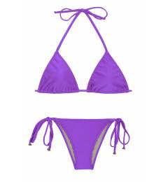 Biquini Roxo Rolote Fuchsia Lacinho