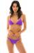 Biquini Roxo Rolote Fuchsia Lacinho