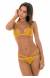 Biqu�ni de tiras strappy ouro Gold Triangulo