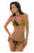 Biquini de frufru estampa esportiva Luxor Fru Fru