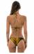 Biquini de frufru estampa esportiva Luxor Fru Fru