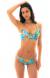 Biquini Ver�o Decote Maxi Flower Transpassado