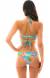 Biquini Ver�o Decote Maxi Flower Transpassado