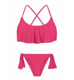 Biquini Pink Babado Olinda Babado