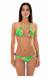 Biqu�ni estampa tropical pompom Paradise Green Detail