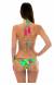 Biqu�ni tropical frufru pompom Paradise Green Frufru