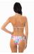 Biqu�ni push up xadrez franzido Plaid Tie
