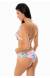 Biqu�ni push up xadrez franzido Plaid Tie