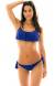 Biquini Babado Rolote Planet Blue Babado