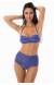 Tomara que caia azul marinho brilhoso Radiante Azul Marinho Hot Pant