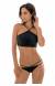 Biquini de tirinhas com lurex Radiante Cropped Neck