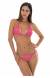 Biqu�ni de lurex regul�vel rosa brilho Radiante Rosa Cortinao