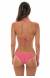 Biquini de lurex frufru rosa cortininha Radiante Rosa Frufru