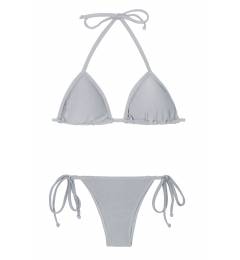 Biqu�ni de lacinho prata Silver Tri
