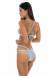Biqu�ni de tiras strappy prata Silver Triangulo