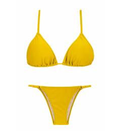 Biquini Amarelo Ouro Tempero Arg Fixo
