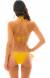 Biquini Amarelo Ouro Rolote Tempero Lacinho