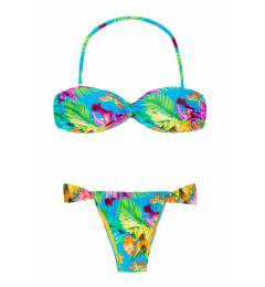 Tomara que caia estampa tropical Tropical Blue Tomara Que Caia