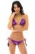 Biquini Frufru Roxo Chuveirinho Ultra Violet Frufru