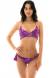 Biquini Roxo Cruzado Violeta Ultra Violet Transpassado