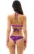 Biquini Roxo Cruzado Violeta Ultra Violet Transpassado