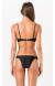 Bikini liso preto top comfort Acapulco